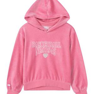 [NBA KIDS]NBA 여아 벨로아 후드티셔츠K254TH610P31