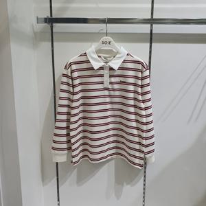 [소이]루즈핏 스트라이프 카라티 26S1459_KG