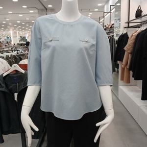 [샤트렌]볼륨 소매 블라우스 HCEFBL209A_GN