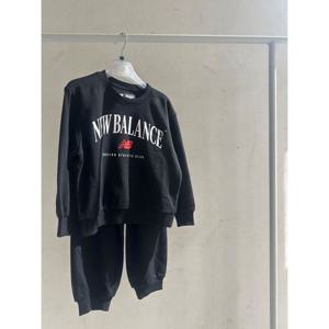 뉴발란스 키즈 로고 포인트 스웻 셋업 BB NK9YGB102U 19