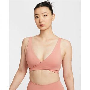 나이키 원 여성 라이트 서포트 패드 스포츠 브라 - 러스트 핑크캐니언 HQ2814-685 278092