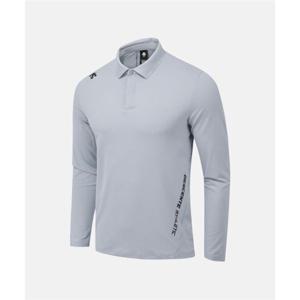 데상트 트레이닝 터프라이트 긴팔 폴로 티셔츠 그레이(SQ311TPL71) SQ311TPL71_GRY0 279041