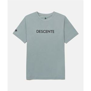 데상트 터프 워딩 반팔 티셔츠 데님 블루 SR123UTS13 SR123UTS13_DBLU 301480