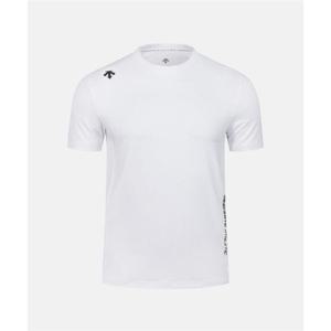 데상트 트레이닝 반팔 티셔츠 화이트 SR123TTS21 SR123TTS21_WHT0 301543