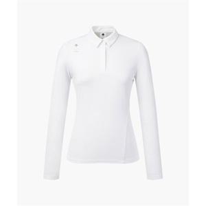데상트 GOLF 여성 베이직 긴팔 카라 티셔츠 DR12WFTL12 DR12WFTL12_BWTG 301673