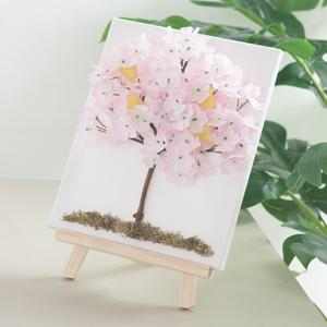 벚꽃 조화 액자 이젤 세트 set 35cm 인테리어 봄 테이블 장식 소품 행사 꾸미기