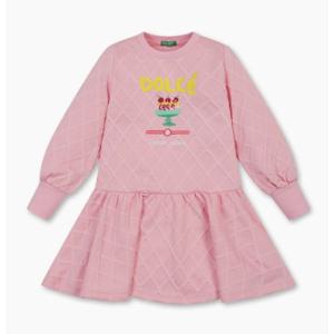 [베네통키즈]25FW-컬러스 자가드 원피스/QAOP18561