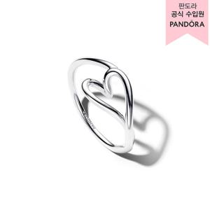 [판도라(주얼리)][백화점 보증서 제공] 오가니컬리 쉐입드 하트 스몰 링 194361C00