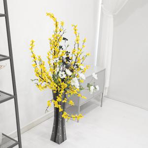 대형 개나리 목화 조화 화병 A set 135cm (DIY) 인테리어 봄 꽃 로비 장식 소품 행사