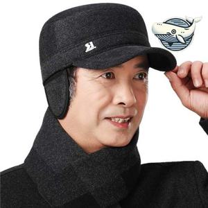 남성 귀달이 방한모 따뜻한 겨울 모자 편안한