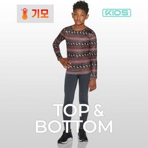 [테슬라 주니어]테슬라 기모 언더레이어 주니어 상하세트 TM-KHS305