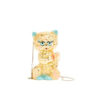 발렌티노 가라바니 클러치 파우치 8W2B0R69WIY L05 GOLD BLUE