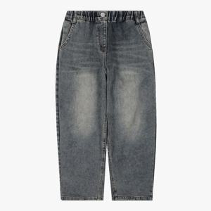 [더데이걸]싸이드 와이드 턱 데님 TGTJ26103 [모다아울렛 남양주