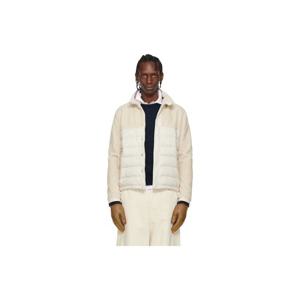 몽클레어 패딩 베이지 미스트랄 테디 쇼트 다운 재킷 261111M178016