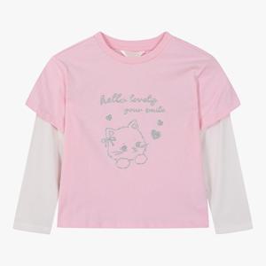 로엠걸즈레이어드 롱슬리브 티셔츠 RGLA26S1C