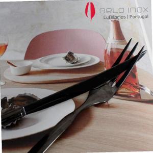 벨로아이녹스 플래티늄 티타늄 블랙 스테이크 포크