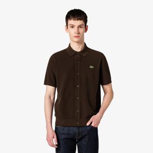 [라코스테공식] 남성 허니콤 피케 반팔 가디건 AH357E-55G BZD