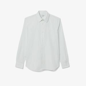 [라코스테공식] 남성 포플린 스트라이프 셔츠 CH2583-55G CIY