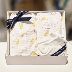 블루독베이비 10 26SS신상(WH)티티내의메쉬발목양말세트(백일 돌선물) (461700542481014)