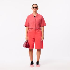 [라코스테공식] 여성 컬러 데님 버뮤다 팬츠 FF6950-54G 67G