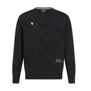 사은품증정 남성 빅 로고 패턴 니트 511E1SR201BK