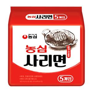 농심 사리면 5개 / 라면 사리