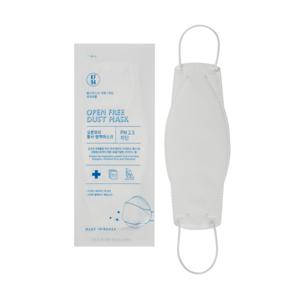 [MC] 호흡이편한 오픈프리 KF94 황사 마스크 대형 흰색 100매