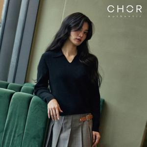 코어 어센틱 26SS 카라 니트 3종