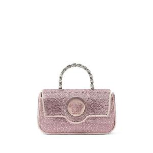 25 FW 베르사체 라 메두사 크리스털 미니 백 10134391A06487 TP434073519