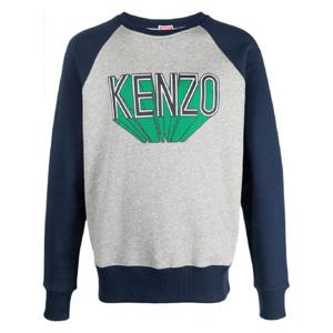 25 FW 겐조 로고 프린트 패널 스웨트셔츠 FD65SW1034MB TP432440191