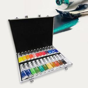 아트박스/한가람문구 윈저앤뉴튼 윈톤 유화물감세트 37ml 24색