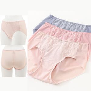 제임스딘 여성인견팬티 쿨 맥시 냉감 레이스 노라인팬티 3매입