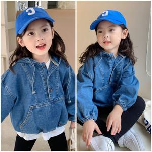 [삐삐네옷가게]삐삐네옷가게 여아 키즈 러블리 아노락 데님 자켓