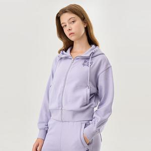 [르꼬끄공식] [60% OFF] 여성 멜로우 루즈핏 후드집업 (QP422OFTO3)