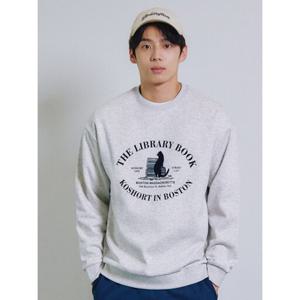 [폴햄]남성 코숏 플리스 그래픽 맨투맨 PHE4TR1010