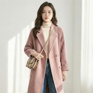 레아 모직 하프 코트_RD4HC005