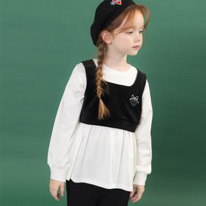 [아이러브제이] 릿츠 리본 레이어드 티 JWWTO12