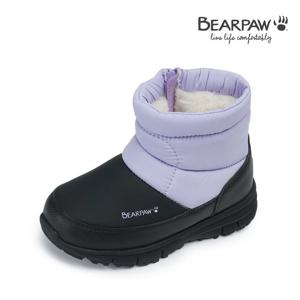 [베어파우(슈즈)]CHAVI 아동 방한 패딩부츠 K2953265QD-K 라벤다(퍼플) 3센치