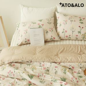 아토앤알로 2개 1세트 아뜰리에 모달 코튼 베개커버 50x70