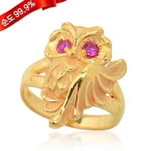 순금 반지 7.5g 24K [부엉이 1271]