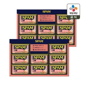[CJ 선물세트] 스팸 닭가슴살 12호 2개 쇼핑백포함
