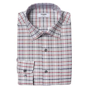 [레노마(셔츠)]레노마셔츠 23 S/S  카치온 체크 일반핏 RNSSG0-034-GY