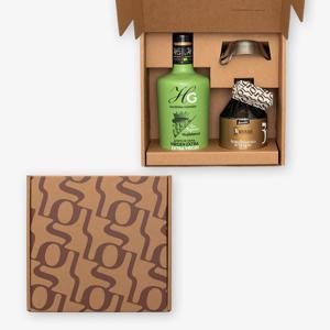 유기농 지중해 선물세트 1호 (하시엔다구즈만 올리브오일 + 구에르조니 발사믹)