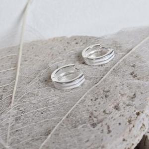 [이쁜] 에폭시링 실버 귀걸이