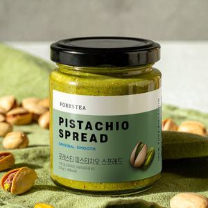 국내제조 무첨가 100% 피스타치오 스프레드 200g 1병 무설탕 무가당