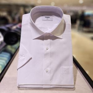 [레노마] 모달 필리필 솔리드 반소매 일반핏 RZUSG0001WH