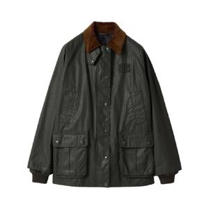 미우미우 포플린 재킷 ML1174SOOO15WS