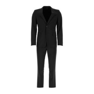 프라다 미드나이트 블루 울 블렌드 수트 UAF420S152D39 F0008