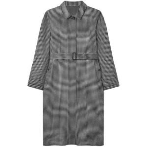 25 FW 스텔라 매카트니 리버서블 체크 카 코트 6700433FJ700 TP432259537