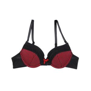 [헌트이너웨어] 여성 버건디체크 브라(HIBR71C31G_19)